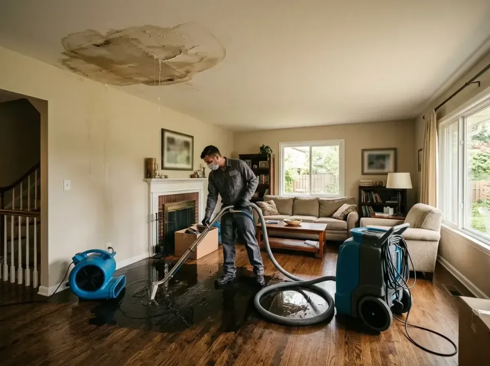 attic-pipe-burst-ceiling-drip-008 — frequently asked questions, Water Damage Restoration & Carpet Care in Flatwoods, KY
